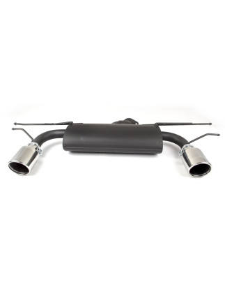 Scarico sportivo Mazda CX-3 (2015-2019) - rotondo Ø100 (Cod. U-116-319/101rs front)