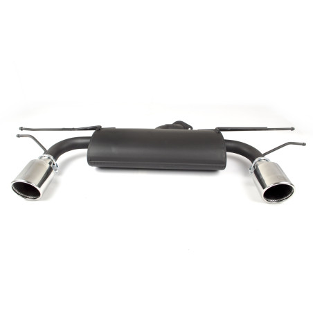 Scarico sportivo Mazda CX-3 (2015-2019) - rotondo Ø100 (Cod. U-116-319/101rs front)
