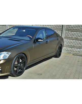 Diffusori minigonne MERCEDES S-CLASS W221 AMG LWB (Cod. M-ME-S-W221-AMG-SD1G)