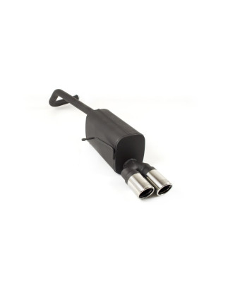 Scarico sportivo Volkswagen POLO MK4 (2001-2009) - rotondo Ø70 (Cod. U-129-249/70rs_)