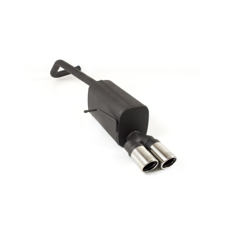 Scarico sportivo Volkswagen POLO MK4 (2001-2009) - rotondo Ø70 (Cod. U-129-249/70rs_)