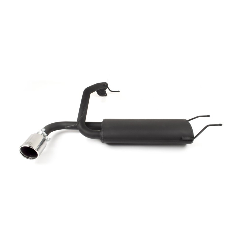 Scarico sportivo Mazda 3 BL (2009-2012) - rotondo Ø100 (Cod. U-116-125/101rs_m)