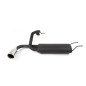 Scarico sportivo Mazda 3 BL (2009-2012) - rotondo Ø100 (Cod. U-116-125/101rs_m)