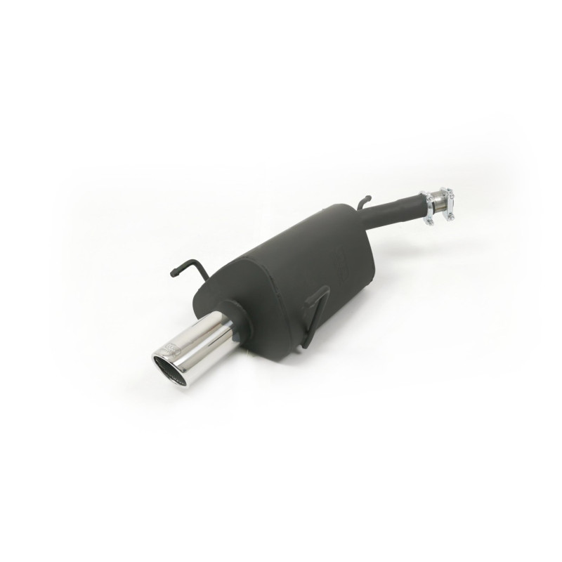Scarico sportivo Opel Corsa C (2001-2006) - rotondo Ø80 (Cod. U-120-109-80RS)