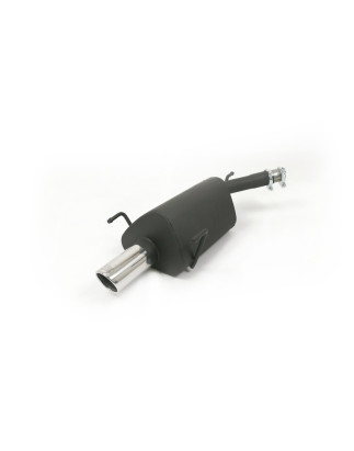 Scarico sportivo Opel Corsa C (2001-2006) - rotondo Ø80 (Cod. U-120-109-80RS)