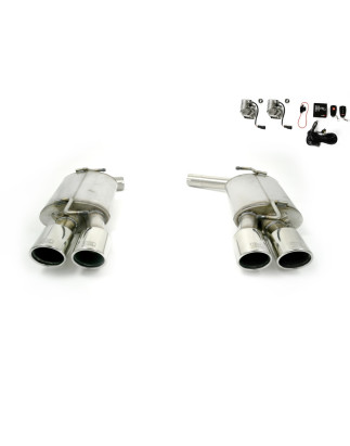 Scarico sportivo Dodge Challenger III (2011-2022) - rotondo Ø90 (Cod. U-137-402ZV/90rs P_)