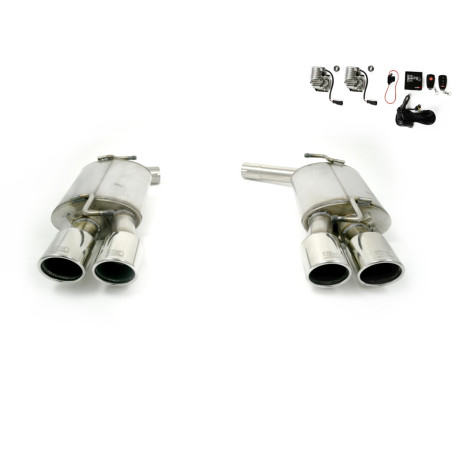Scarico sportivo Dodge Challenger III (2011-2022) - rotondo Ø90 (Cod. U-137-402ZV/90rs P_)