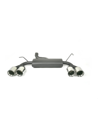 Scarico sportivo Jeep Wrangler JK (2007-2018) - rotondo Ø100 (Cod. U-136-402-16_)