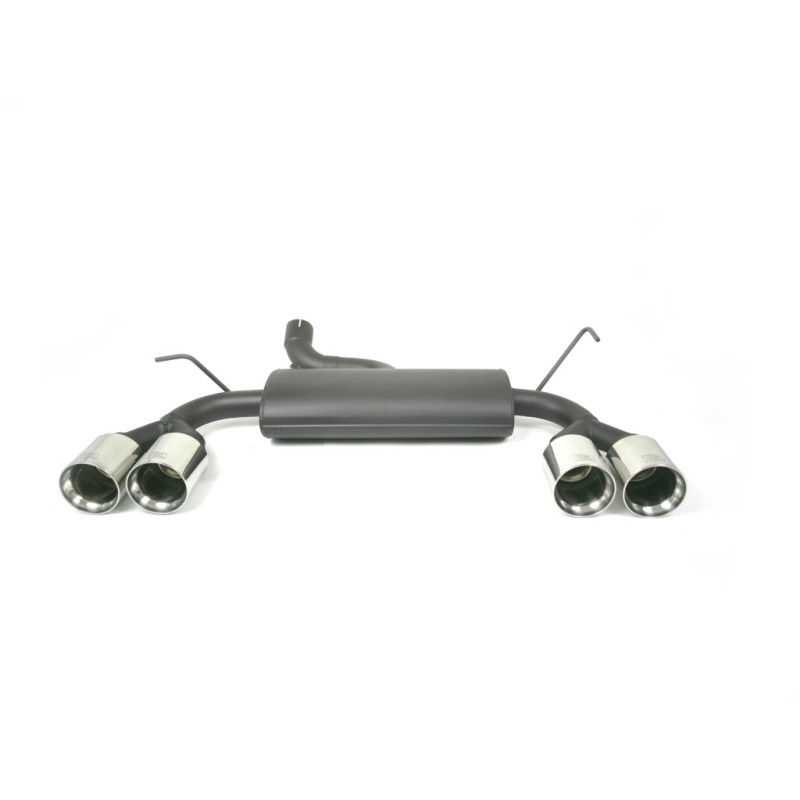 Scarico sportivo Jeep Wrangler JK (2007-2018) - rotondo Ø100 (Cod. U-136-402-16_) Scarico sportivo Jeep Wrangler JK (2007-2018) - rotondo Ø100 (Cod. U-136-402-16_)
