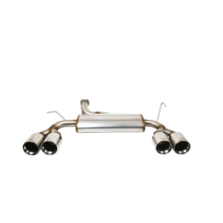 Scarico sportivo Jeep Wrangler JK (2007-2018) - rotondo Ø100 (Cod. U-136-402-16 P)