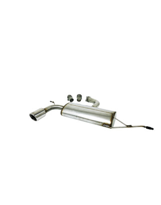 Scarico sportivo Audi A3 typ 8P HATCHBACK 3D (2003-2012) - rotondo Ø90 (Cod. U-101-103/90rs P)