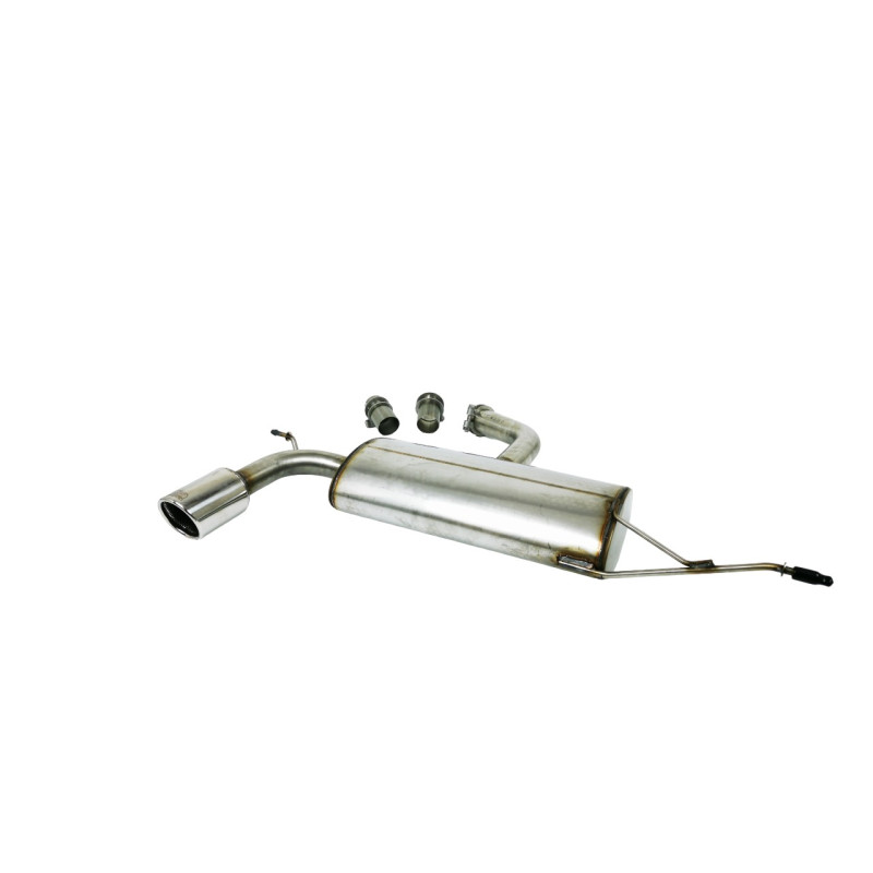 Scarico sportivo Audi A3 typ 8P HATCHBACK 3D (2003-2012) - rotondo Ø90 (Cod. U-101-103/90rs P)