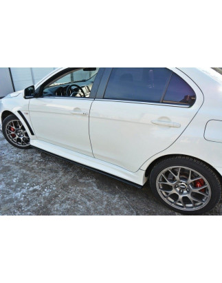 Diffusori minigonne Mitsubishi Lancer Evo X (Cod. M-MI-LA-10-EVO-SD1G)