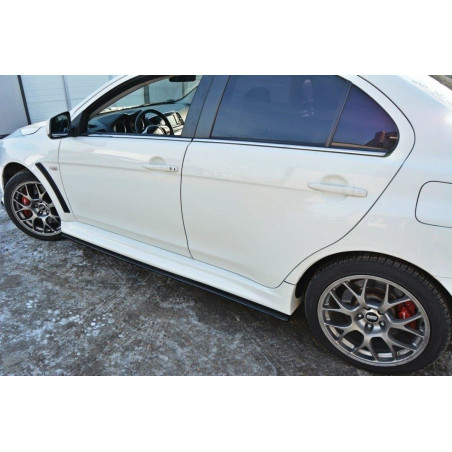 Diffusori minigonne Mitsubishi Lancer Evo X (Cod. M-MI-LA-10-EVO-SD1G)