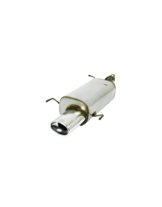 Scarico sportivo Suzuki Swift IV (2004-2010) - ovale 120×80 (Cod. U-127-103/26P)