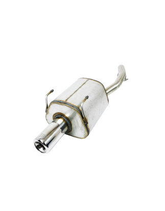 Scarico sportivo Fiat Panda 100HP (2003-2012) - rotondo Ø80 (Cod. U-107-113/07-2 P)