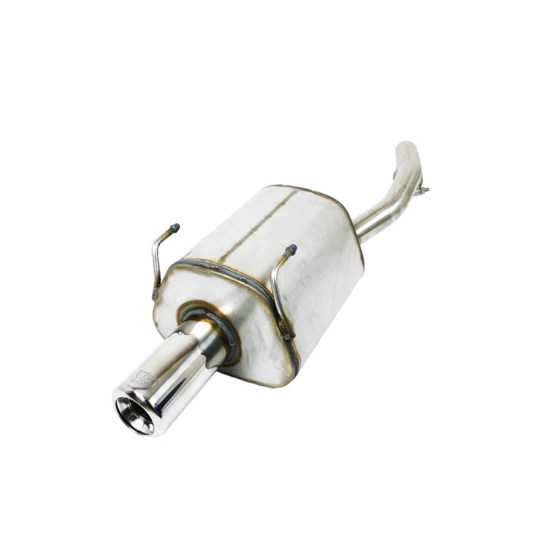 Scarico sportivo Fiat Panda 100HP (2003-2012) - rotondo Ø80 (Cod. U-107-113/07-2 P)