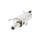Scarico sportivo Suzuki Swift IV (2004-2010) - rotondo Ø80 (Cod. U-127-103/07-2_P)