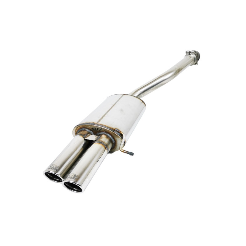 Scarico sportivo Skoda Octavia II RS  (2006-2013) - rotondo Ø70 (Cod. U-125-218/70rs P)