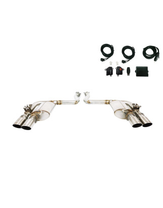 Scarico sportivo Ford Mustang MK6 (2014-2017) - rotondo Ø90 (Cod. U-108-44690-1)