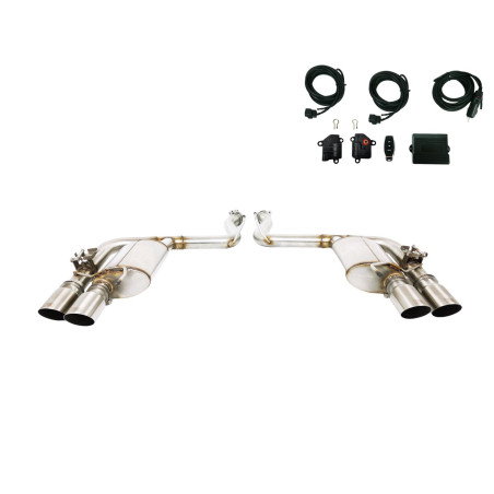 Scarico sportivo Ford Mustang MK6 (2014-2017) - rotondo Ø90 (Cod. U-108-44690-1)