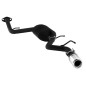 Scarico sportivo Toyota IQ (2009-2015) - rotondo Ø80 (Cod. U-128-122/07-2)