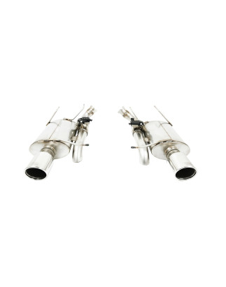 Scarico sportivo Ford Mustang MK5 (2010-2014) - rotondo Ø100 (Cod. U-108-348Z/101rs P)