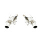 Scarico sportivo Ford Mustang MK5 (2010-2014) - rotondo Ø100 (Cod. U-108-348Z/101rs P)