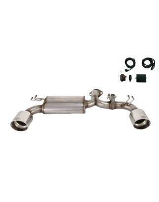 Scarico sportivo Mitsubishi Lancer EVO X (2007-2015) - rotondo Ø120 (Cod. U-118-310ZV-120-1 P)