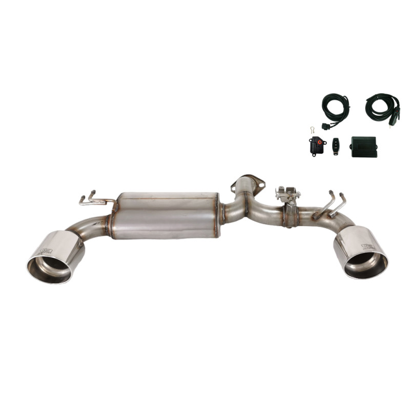 Scarico sportivo Mitsubishi Lancer EVO X (2007-2015) - rotondo Ø120 (Cod. U-118-310ZV-120-1 P)