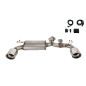 Scarico sportivo Mitsubishi Lancer EVO X (2007-2015) - rotondo Ø120 (Cod. U-118-310ZV-120-1 P)