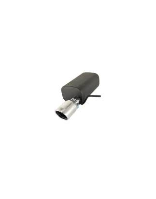 Scarico sportivo Mazda 2 (2014-nadal) - rotondo Ø100 (Cod. U-116-126/101rs)