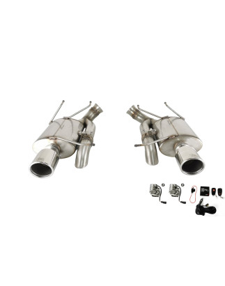 Scarico sportivo Ford Mustang MK5 (2010-2014) - rotondo Ø100 (Cod. U-108-349ZV/101rs-P)