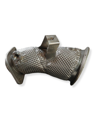 Scarico sportivo Toyota YarisGR (MK1) (2020-2023) - rotondo - (Cod. U-128-120-DPd)