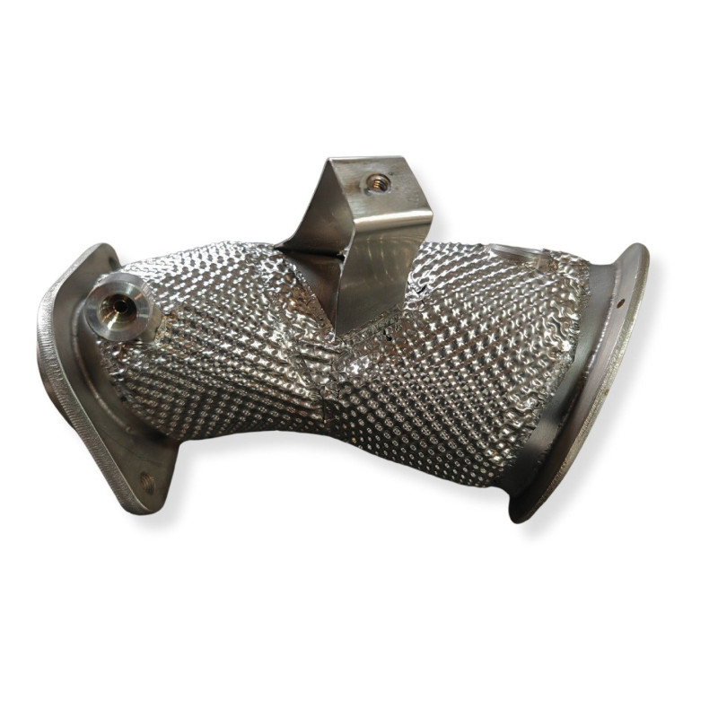 Scarico sportivo Toyota YarisGR (MK1) (2020-2023) - rotondo - (Cod. U-128-120-DPd)