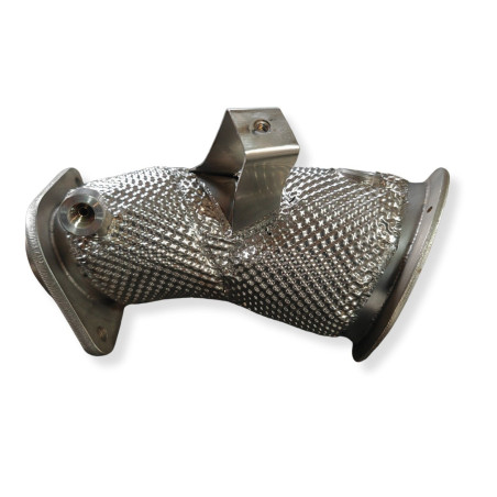 Scarico sportivo Toyota YarisGR (MK1) (2020-2023) - rotondo - (Cod. U-128-120-DPd)