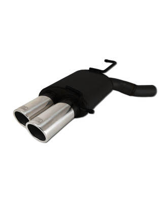 Scarico sportivo Audi A4 typ B8 (2007-2011) - rotondo Ø80 (Cod. U-101-244-80RS)