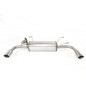 Scarico sportivo Mazda MX5 typ NB (1998-2005) - ovale 120×80 (Cod. U-116-303P)