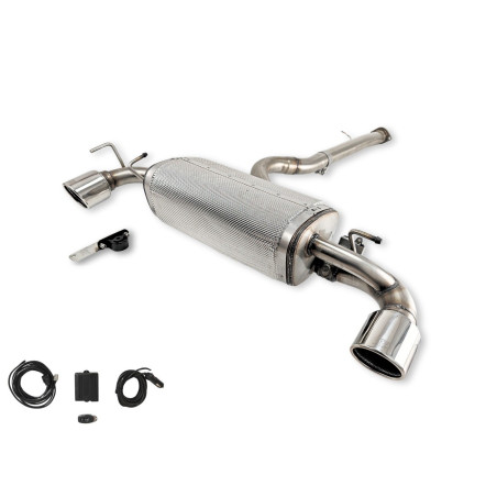 Scarico sportivo Toyota YarisGR (MK1) (2020-2023) - rotondo Ø100 (Cod. U-108-325ZV/101rs-P)