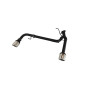 Scarico sportivo Suzuki Swift SPORT IV (2006-2010) - rotondo Ø100 (Cod. U-127-306/101rs-R)