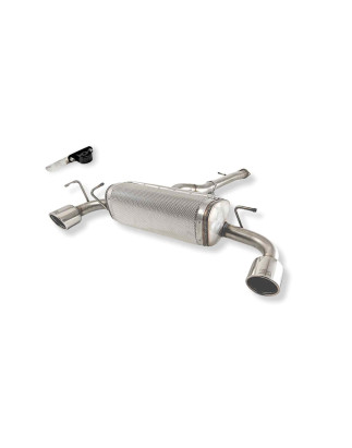 Scarico sportivo Toyota YarisGR (MK1) (2020-2023) - rotondo Ø100 (Cod. U-128-325/101rs-P)