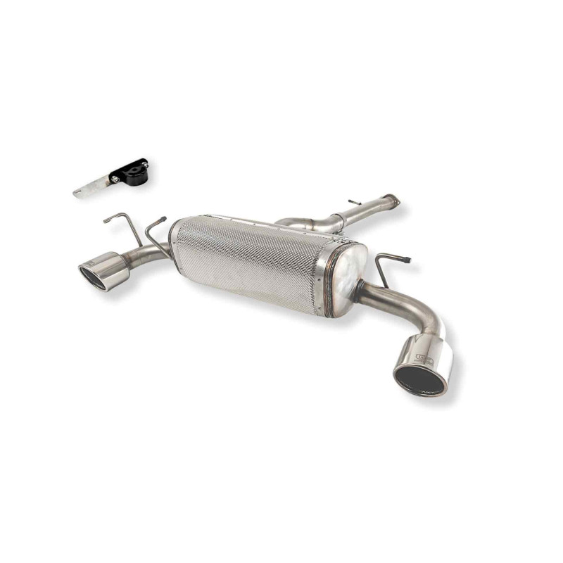 Scarico sportivo Toyota YarisGR (MK1) (2020-2023) - rotondo Ø100 (Cod. U-128-325/101rs-P)