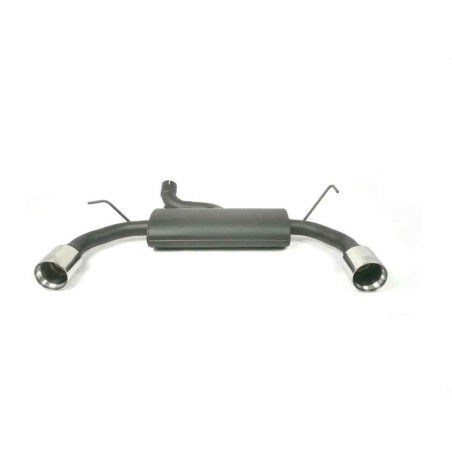 Scarico sportivo Jeep Wrangler JK (2007-2018) - rotondo Ø100 (Cod. U-136-302-16)