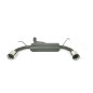 Scarico sportivo Jeep Wrangler JK (2007-2018) - rotondo Ø100 (Cod. U-136-302-16)