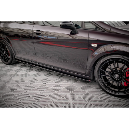 Diffusori minigonne SEAT LEON MK2 CUPRA / FR  (Cod. M-SE-LE-2F-FR-SD1G)