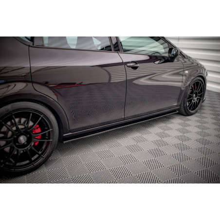 Diffusori minigonne SEAT LEON MK2 CUPRA / FR  (Cod. M-SE-LE-2F-FR-SD1G)