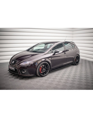 Diffusori minigonne SEAT LEON MK2 CUPRA / FR  (Cod. M-SE-LE-2F-FR-SD1G)