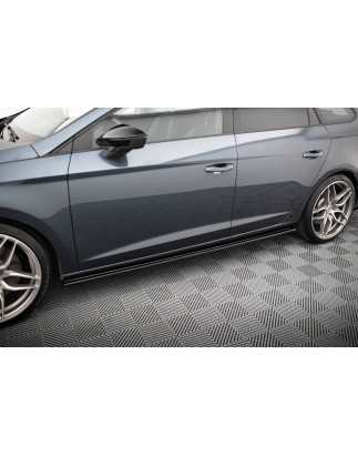 Diffusori minigonne v.1 Seat Leon Mk3 Cupra/ FR Facelift (Cod. M-SE-LE-3F-CU-SD1G)