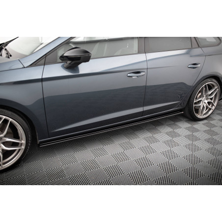 Diffusori minigonne v.1 Seat Leon Mk3 Cupra/ FR Facelift (Cod. M-SE-LE-3F-CU-SD1G)