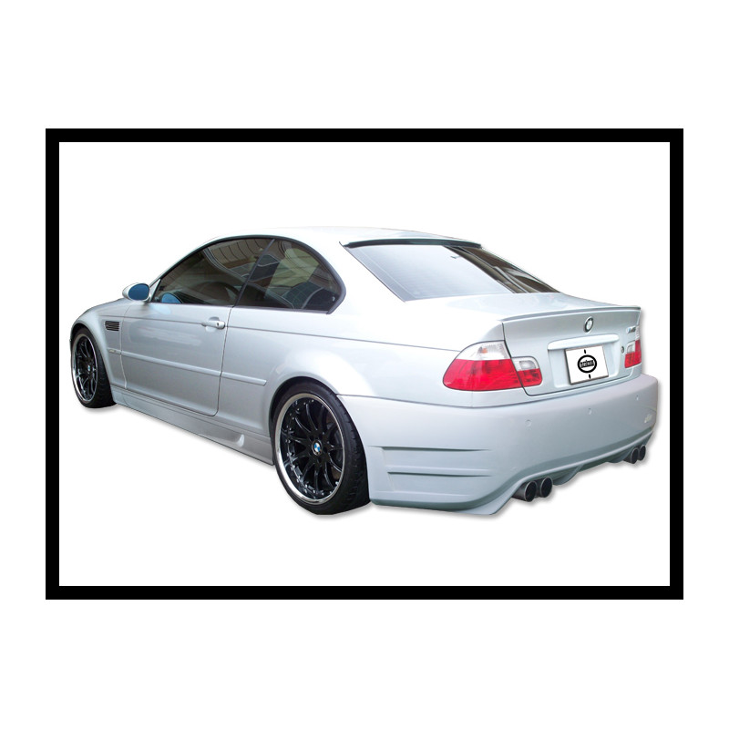 Paraurti Posteriore BMW E46 Coupe 98-05 Doble Salida (Cod. E-TCB6097)